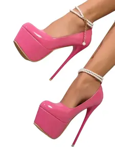 Point Toe Platform Stilettos Pumps