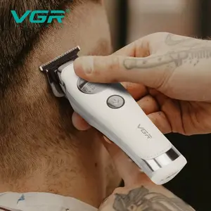 VGR Hair Trimmer Professional Clippers Rechargeable Barber Electric Hair Cutting Machine Cordless Haircut Trimmer for Men V-880