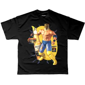 King T-Shirt, Tekken Tee, Gaming Tee, Gifts Shirt, Unisex Vintage Graphic Tees Gothic Grunge Y2k Emo Scene Amity Affliction Style Clothes Men Women Streetwear