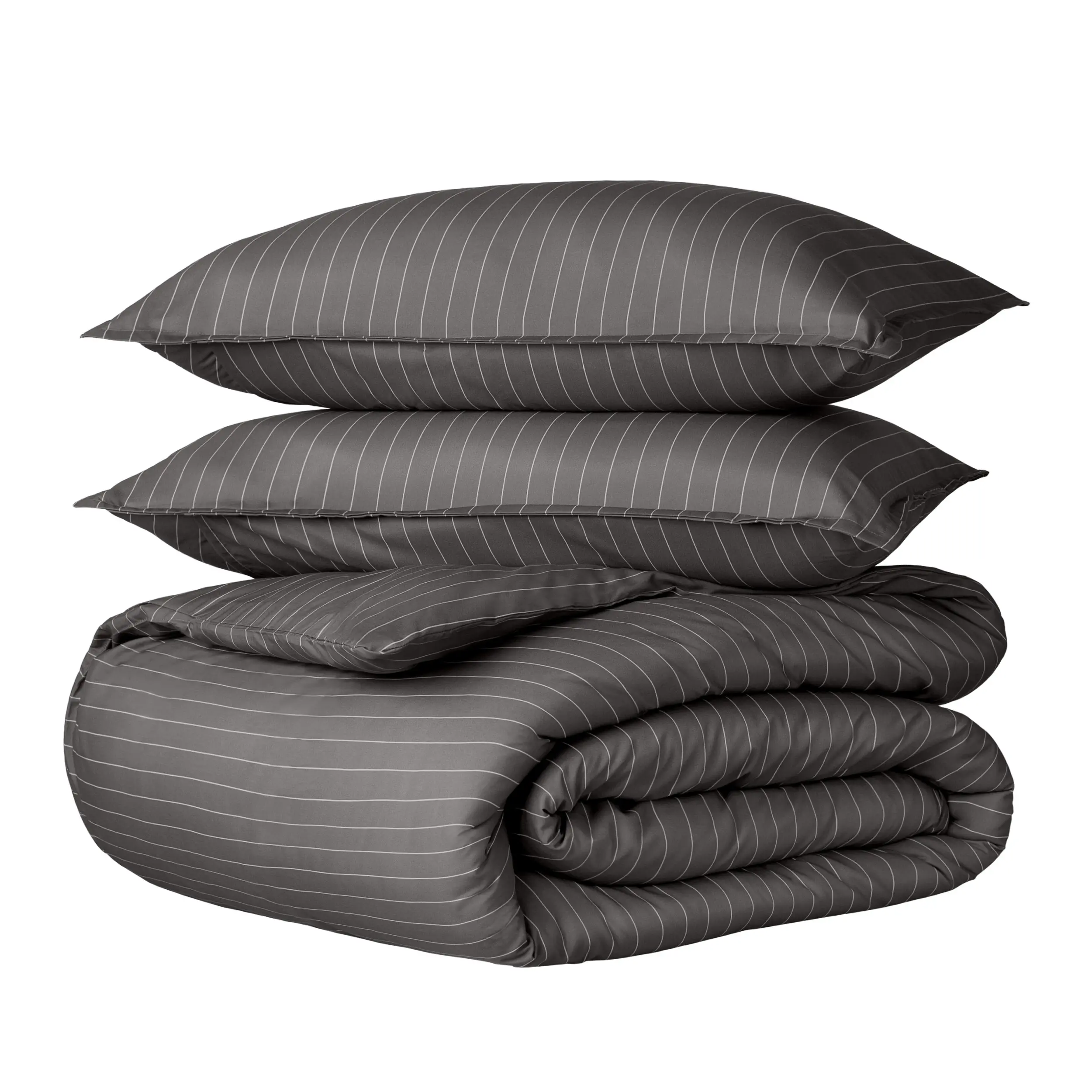 Pinstripe - Grey/White