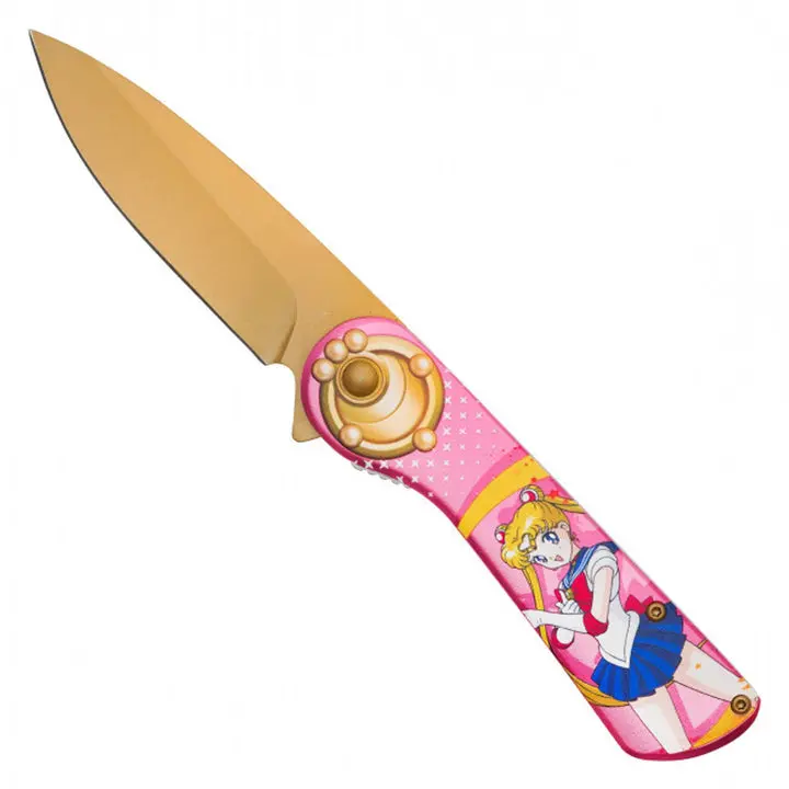 Moon Theme Anime Style Assisted Opening Knife – Great Gift Very Cute!