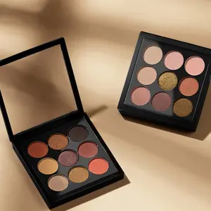 Nine color eyeshadow summer makeup collection earth color matte eyeshadow palette high value beauty makeup