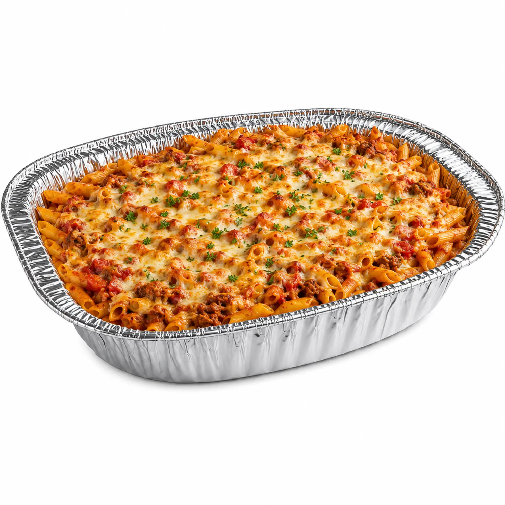 VeZee Oval Large Heavy Duty Disposable Aluminum Turkey Roasting Pan – Extra Strong Roaster for Thanksgiving, Holiday Meals, Baking, Roasting & Food Storage, Chicken, Ham & Large Family Gatherings