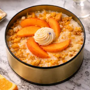 Peach Jam Session Wickless Candle with Rich Peach Flavor and Creamy Texture for Aromatic Home Decor