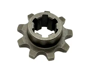 Sprocket, 9T Splined 14x11mm Shaft, Fits Burromax XR Motors (Part #10254) Fits HRH, HRS, XRA, XRB