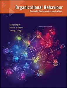 USED-Orgnanizational Behaviour: Concepets, Controversies, Applications 7th Candian Edition by Nancy Langton (Hardcover)