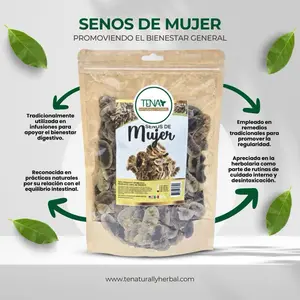 Senos de Mujer Herb Premium 4 oz Herbal Tea Bag – Supports Natural Cleansing & Promotes General Wellness – Naturally Caffeine-Free Beverage