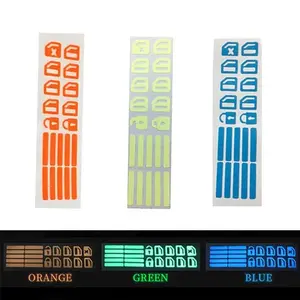 Car window sticker lifter modified sticker glass fluorescent lamp switch window luminous button car sticker
