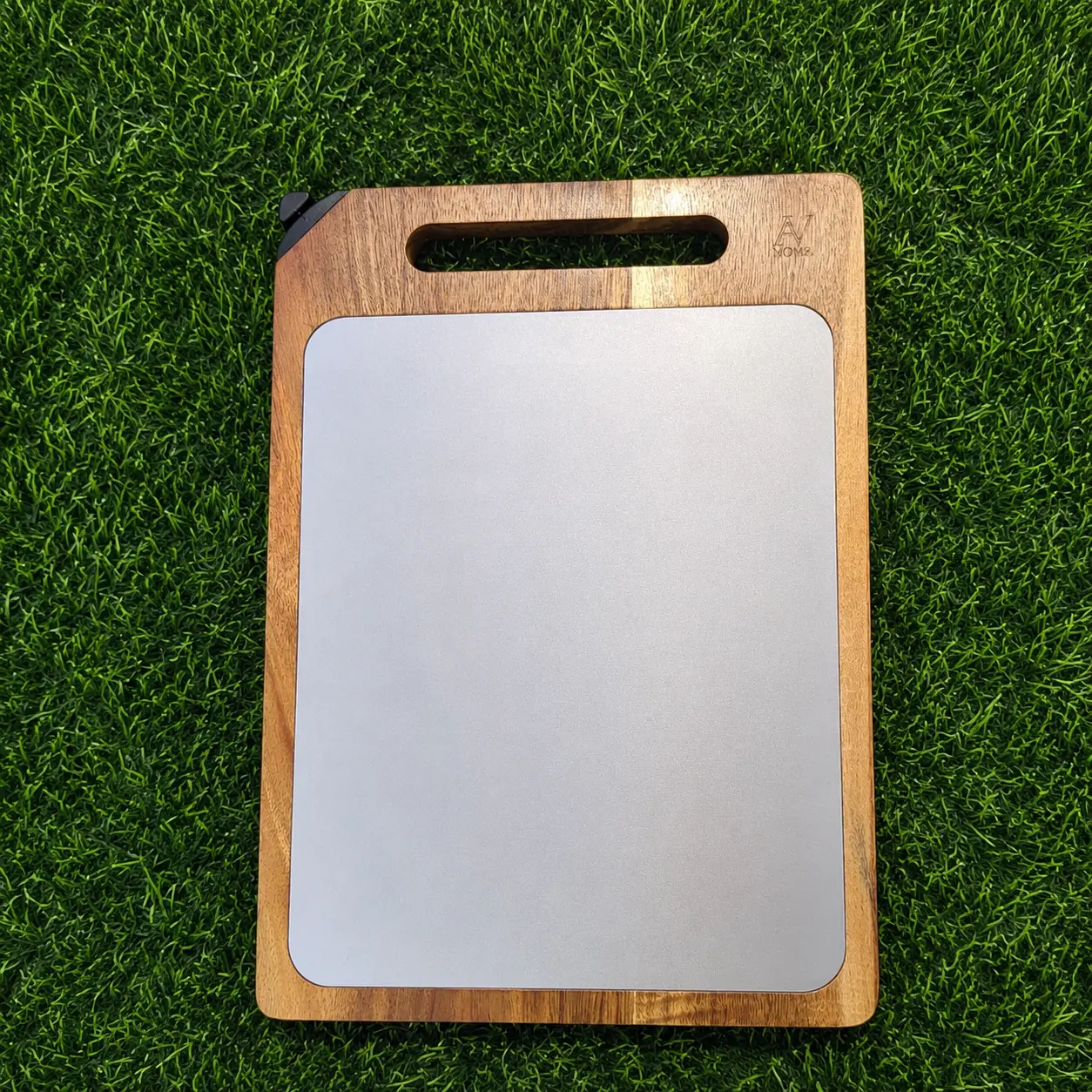 Premium Non-Toxic Double-Sided Titanium Cutting Board, Thick Acacia Wood