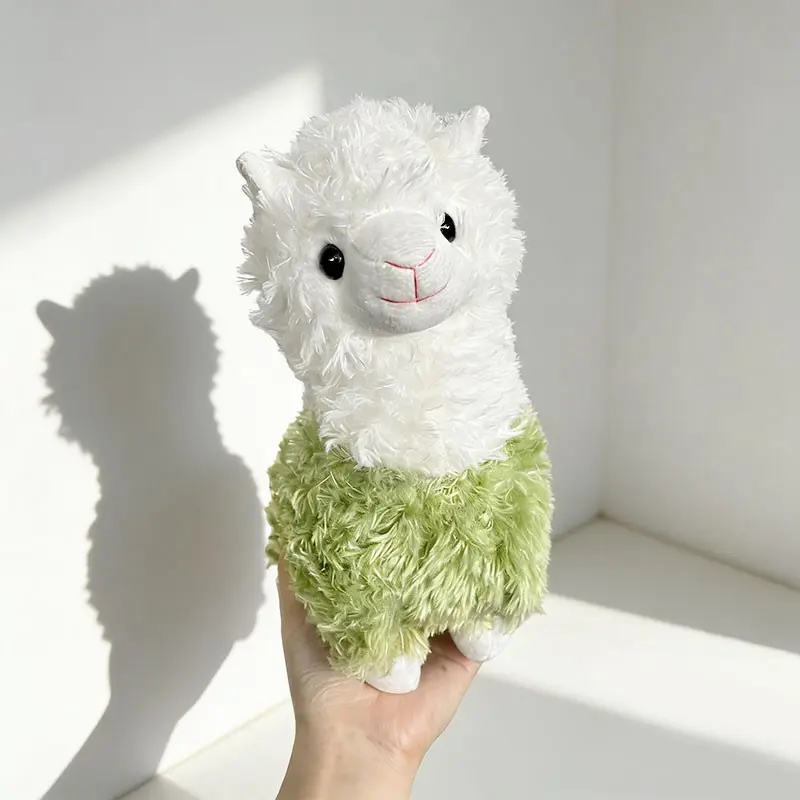 Three-Color Alpaca Plush Toy, Stuffed Animal, Kawaii Stuffed Animal, Cute Stuffies, Cute Nursery Decoration, Unique Wildlife Children Gift, Stuffed Animal Gifts, Soft Cuddly Gift, Bohemian Home Decor, Mother's Day Present