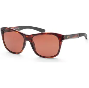 Costa del Mar Men's Vela 56mm Tortoise Polarized Sunglasses 6S9027-902703-56