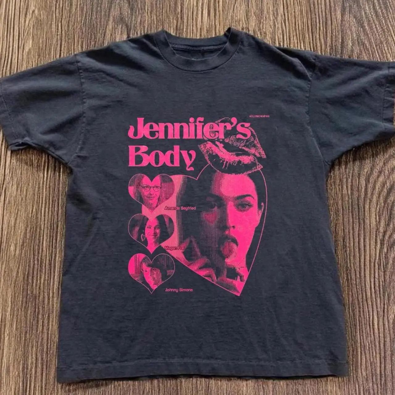 men’s black T-shirt, movie graphic tee