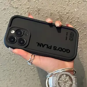 God Plan Phone Case for iPhone 7/8/x/XS/XR/XS Max/11/12/13/14/15/16/17 Pro Max, Perfect Gift for Couples, Women, Girls, Birthday & Christmas, Casing