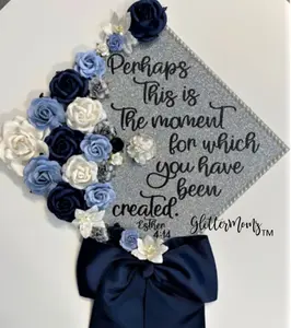 Graduation Cap Topper Perhaps What You Were Created For Esther Scripture