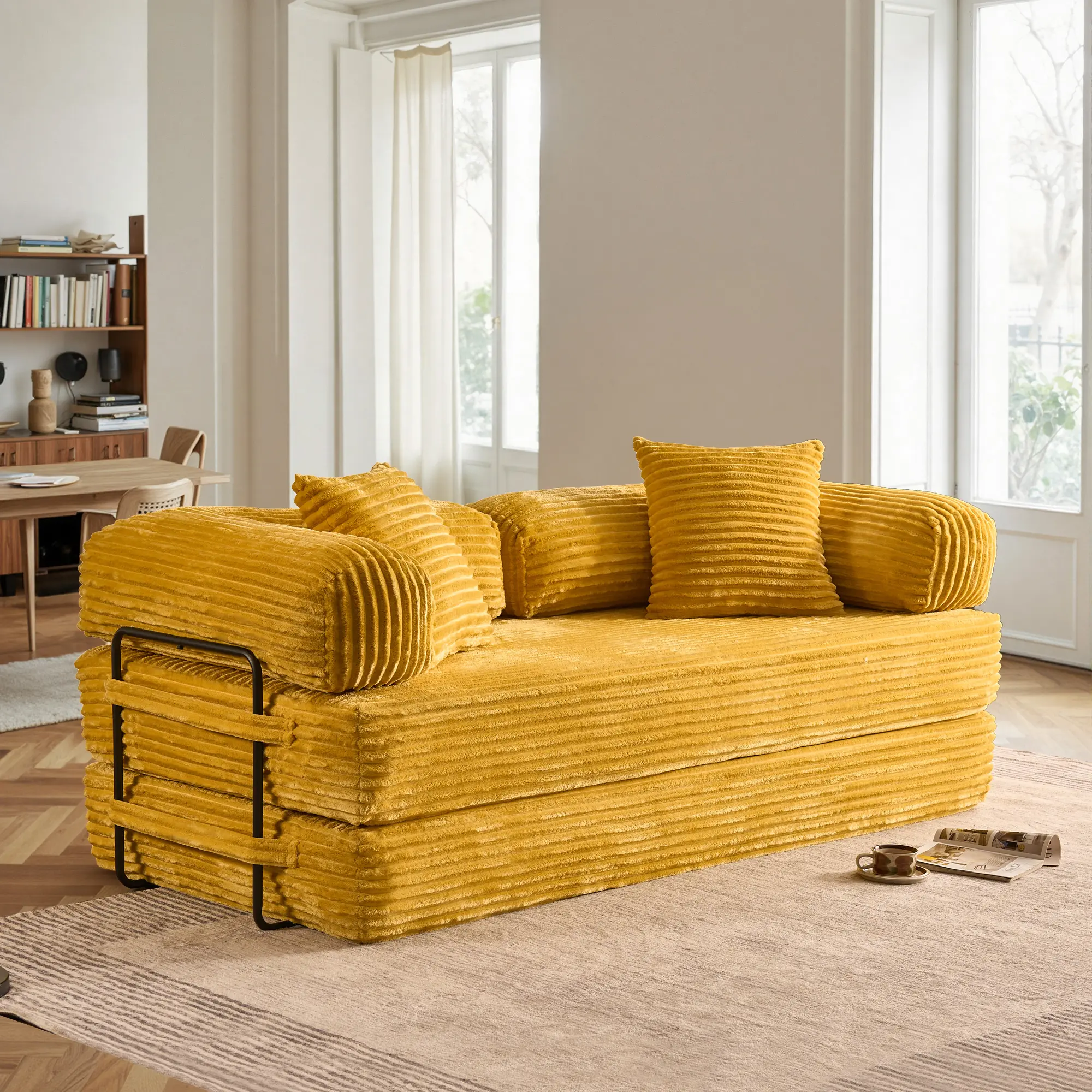 Yellow Plush Corduroy