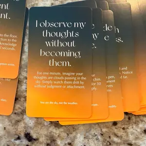 Decode Your Day™ Affirmation Card Deck for Daily Rituals Reset Mindset Anchor Intentions Guide Actions Focused Affirmations