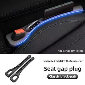Multifunctional Car Seat Gap Filler, Rubber Storage Organizer, Prevents Items From Falling Out, Compatible with Toyota Honda Mazda Mitsubishi Jeep Mg V Vehicles, Car Organization Supplies, Car Essentials