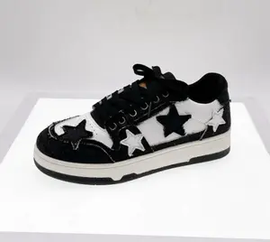 Colorful star decoration fashionable sports and leisure board shoes online women boutique girlfriend wife