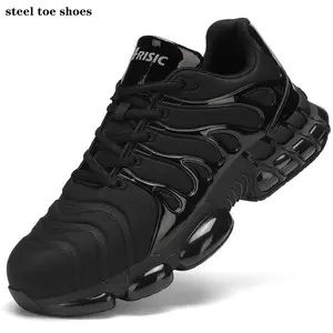 Steel Toe Shoes for Men Indestructible Work Shoes Lightweight Steel Toe Sneakers Women Comfortable Safety Shoes Puncture Proof Work Shoes