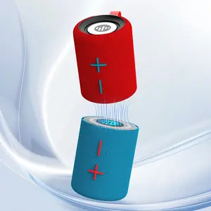 Portable Mini Speaker Bluetooth Wireless Speaker Magnetic 2-in-1 with 2400mAh Battery FM Radio And TWS Pairing Stero Sound System Compact & Stylish Design