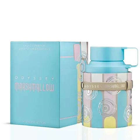 Armaf Odyssey Marshmallow Gourmand Edition Floral Fragrance Parfum EDP Spray - 100ml (3.4 fl oz) Unisex Sweetness Comforting Escape Fragrance (Beauty & Personal Care)