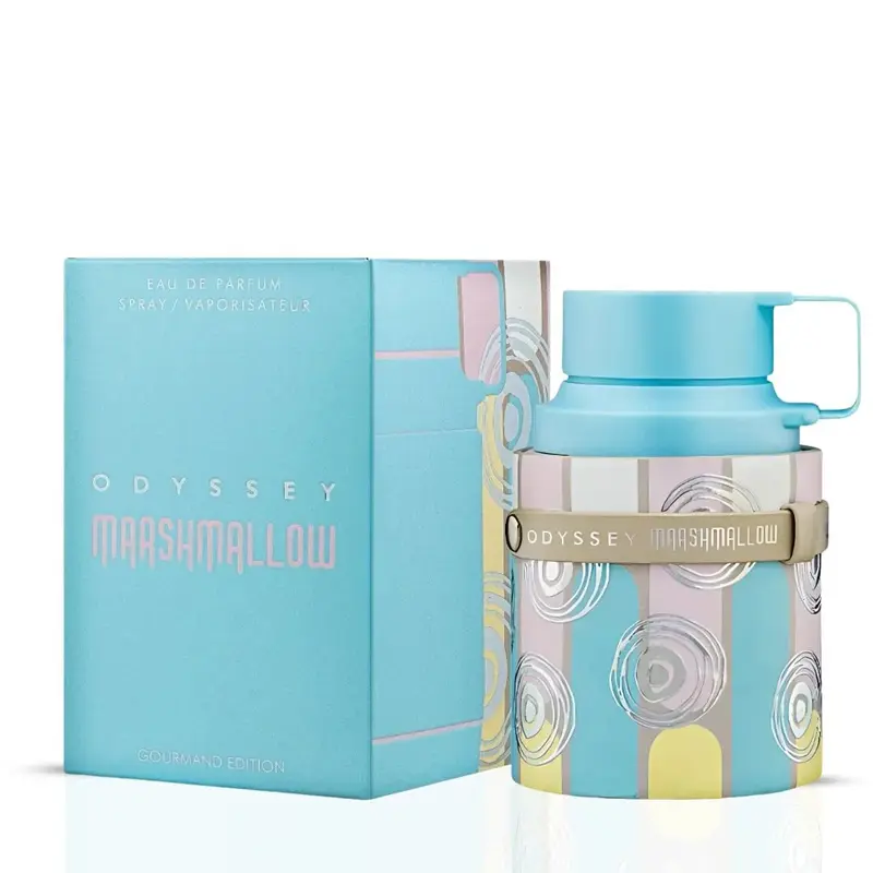 Armaf Odyssey Marshmallow Gourmand Edition Floral Fragrance Parfum EDP Spray - 100ml (3.4 fl oz) Unisex Sweetness Comforting Escape Fragrance (Beauty & Personal Care)