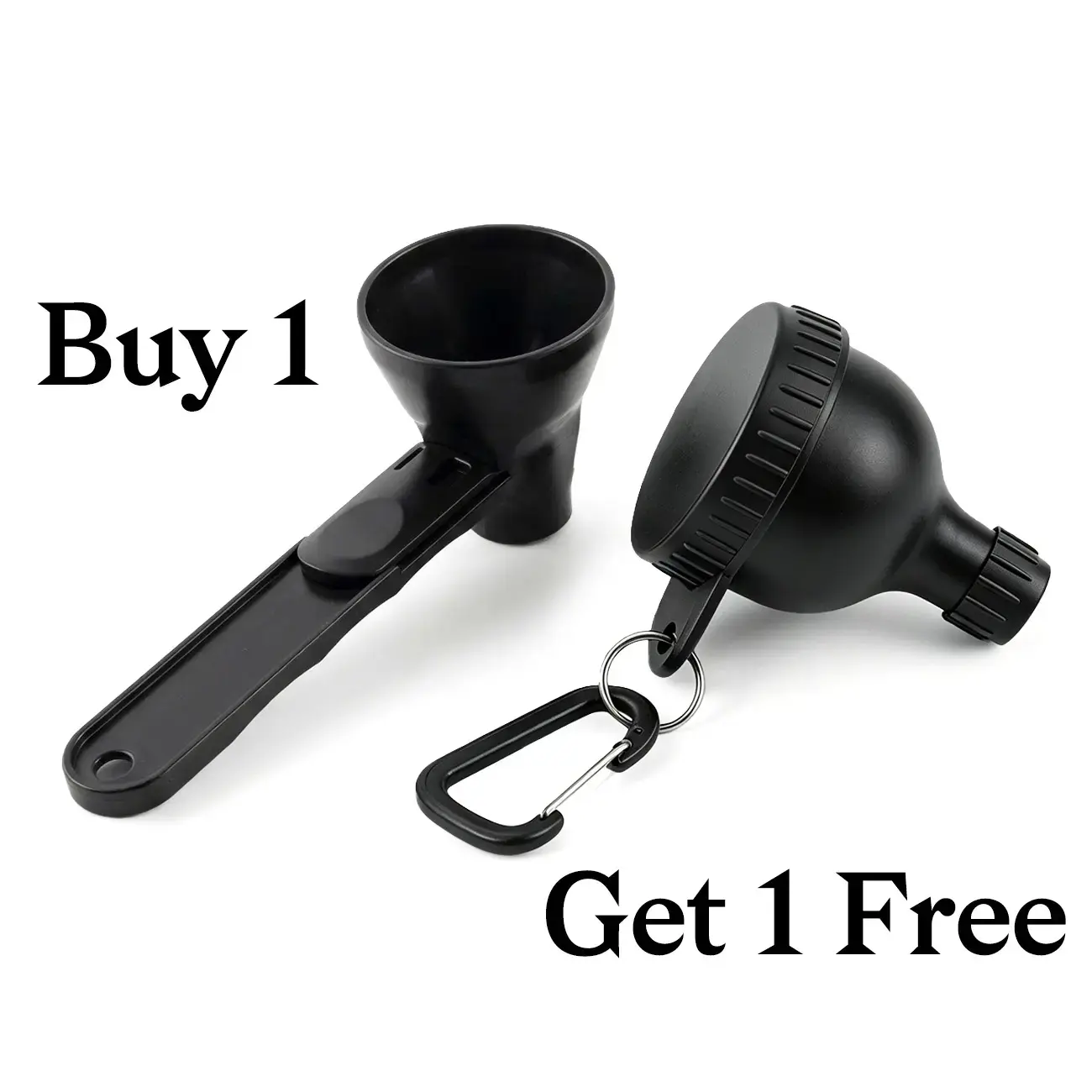 Buy 1 Get 1 Free Protein Powder Funnel & Scoop Set – Mini Dispenser Perfect for Shakes & Coffee, Great Valentine’s & Father’s Day Gift, Viral TikTok Must-Have!