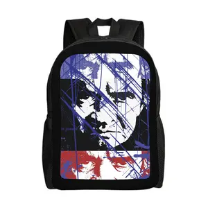 Johnny-Cash-Backpacks for Girls, Cute School Backpack, Aesthetic Bookbag for Teens, Lightweight Classic Backpack for Travel, Work, Picnic A-9