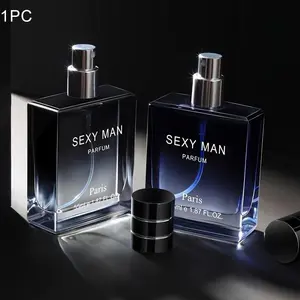 Passionate Men's Eau De Toilette, Subtle Elegant Woody Notes, Vibrant Confident Oceanic Scent, Highlight Personal Charm, Refined Scents, 55ML