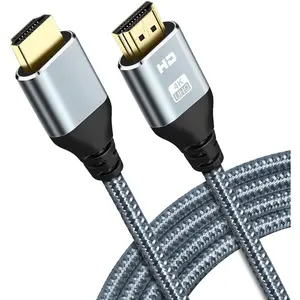 HDMI Cable 4K 50 Foot, High Speed 18 Gbps HDMI 2.0 Cable, HDR, HDCP 2.2/1.4, 3D, 1080P 28AWG HDMI Cord for UHD Samsung TV, Monitor, PS4/3, Xbox One