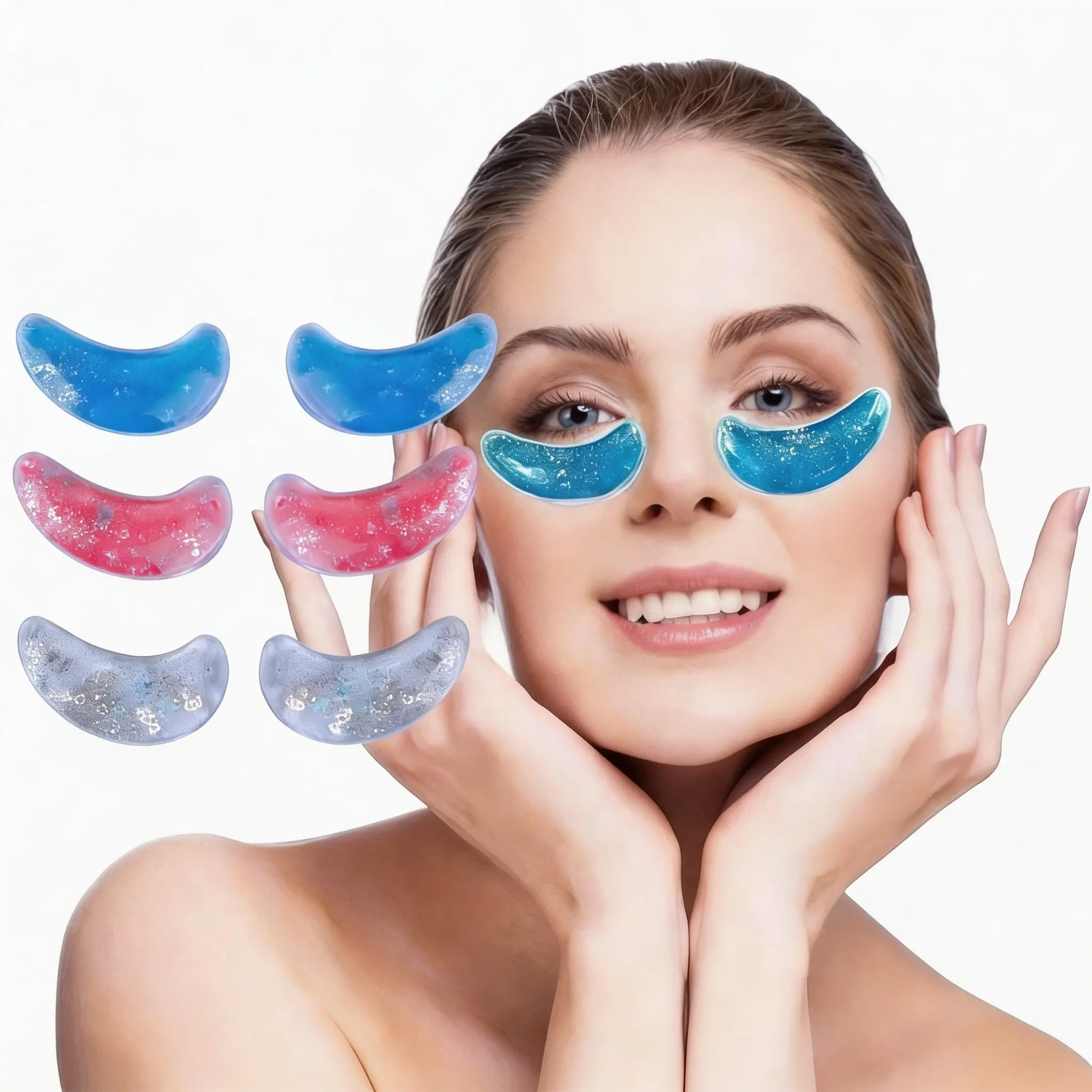 Reusable Under Eye Patches for Dark Circles & Puffy Eyes, Eye Puffiness Reducer, Effective Treatment for Fine Line Reduction, Essential Beauty Accessory