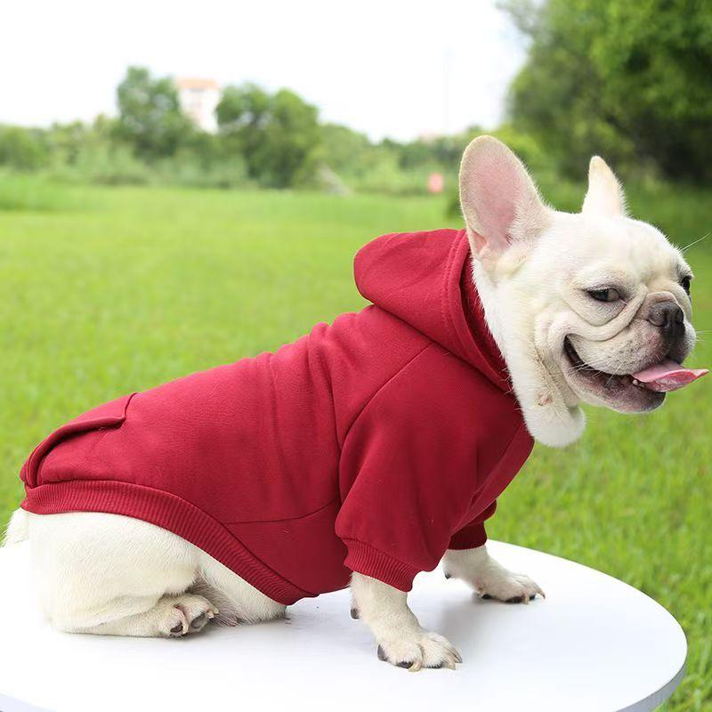 Sweater Cowboy Pocket Two-Legged Clothes for Pets - Wind-Resistant Dog & Cat Apparel - Soft & Cozy Pet Supplies