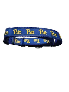 Martingale Pitt College Football Dog Collar