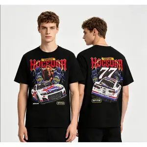 🏁[Grphic Tee]Carson Hocevar E2 Apparel Graphic T-Shirt – 100% Cotton Racing Tee, Oversized NASCAR Motorsports Streetwear Shirt, Y2K Aesthetic Viral TikTok Graphic Tee, Unisex Casual Summer Outfit for Men & Women, Car Enthusiast Track Day Style Top
