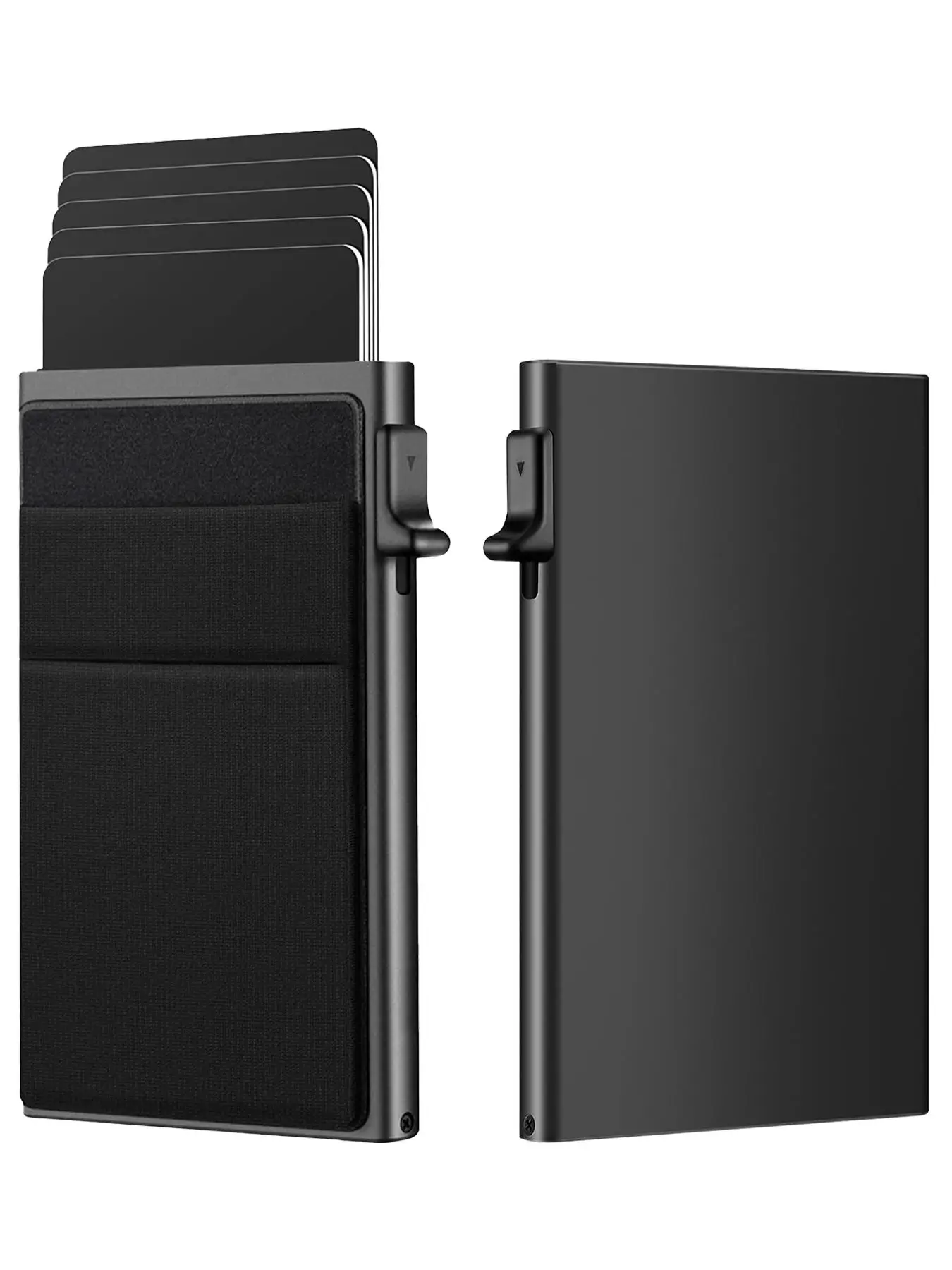 Men's Minimalist Casual Plain Slim Cardholder, Business Style Cardholder For Men, Portable Solid Multi-card Holder For Work & Daily Used