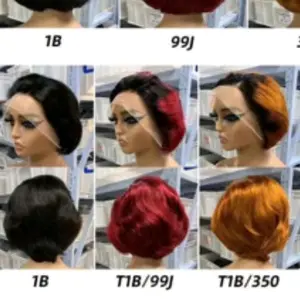 13*4 full lace fronting wig 1B,T1B/350