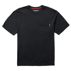 Wolverine Classic Short Sleeve Pocket T-Shirt - Black