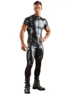 Men's Masculine Stage Performance Costume, European and American Style Jumpsuit, Ideal for Bars and Shows, Trendy Men's Clothing