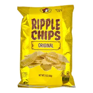 Buc-ee's Original Ripple Chip - Wavy-Cut, Lightly Salted, Premium Ingredients, Crunchy Snacks, Crispy Chips, 2 oz Pack