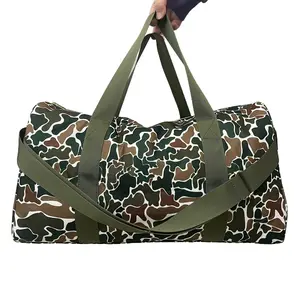 Camo duffels green travel duffels hunting bag camouflage sports bag packing bag