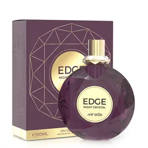 Mirada Edge Night Crystal 3.4 oz Eau de Parfum for Women 100ML Luxury Fragrance