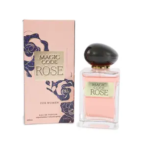 Magic Code Rose Eau de Parfum Natural Spray Perfume for Women 100ml/3.4fl.oz. - Fragrance for Women