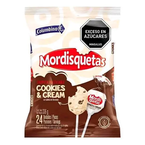 Mordisqueta Cookies and Cream