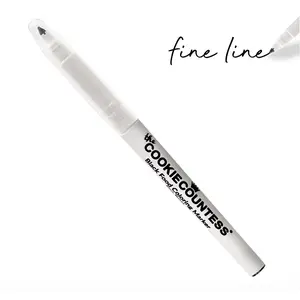 BLACK FINE TIP EDIBLE MARKER