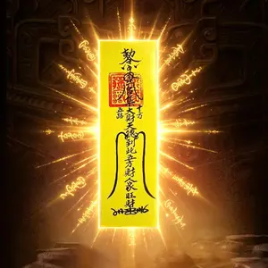Chinese Taoist culture amulets: peace amulet, evil-repellent amulet