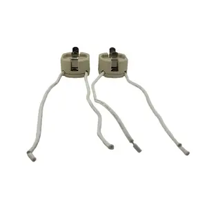 Rebaydo 2pcs G12 Ceramic Socket with Wires