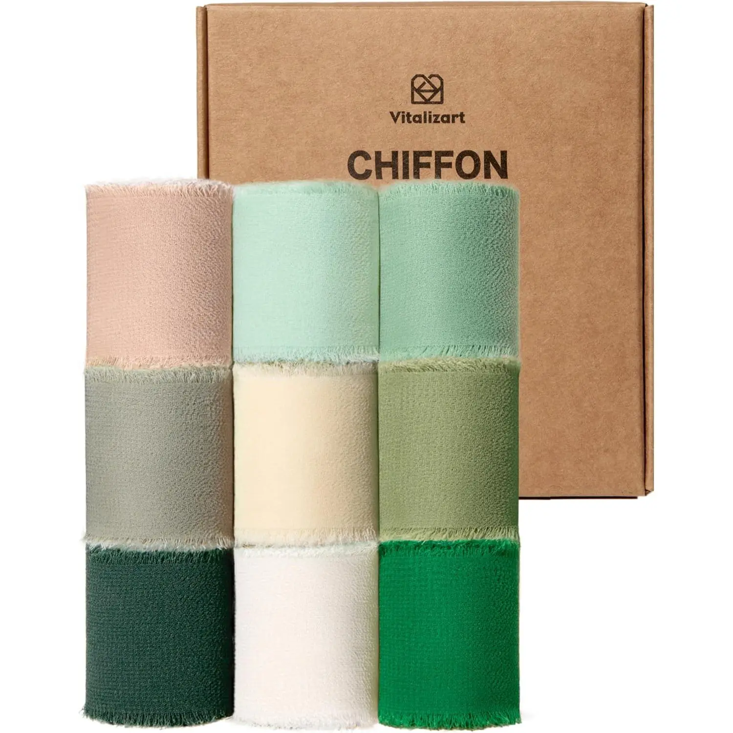 9 Colors Green & White