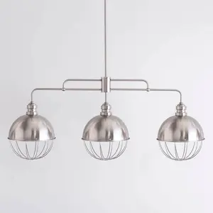 Allora Metal Triple Pendant Light