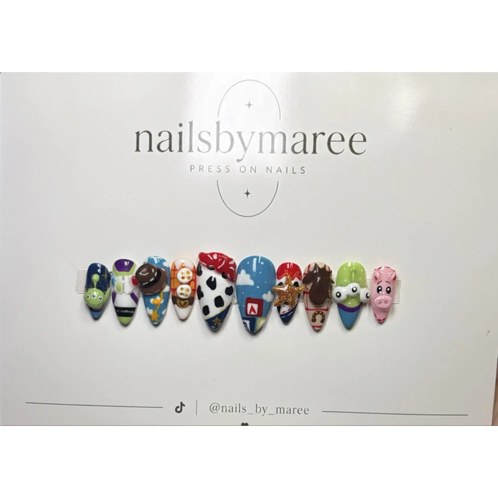Nails by Maree Press On Nails - Colorful Designs for Stylish Manicure