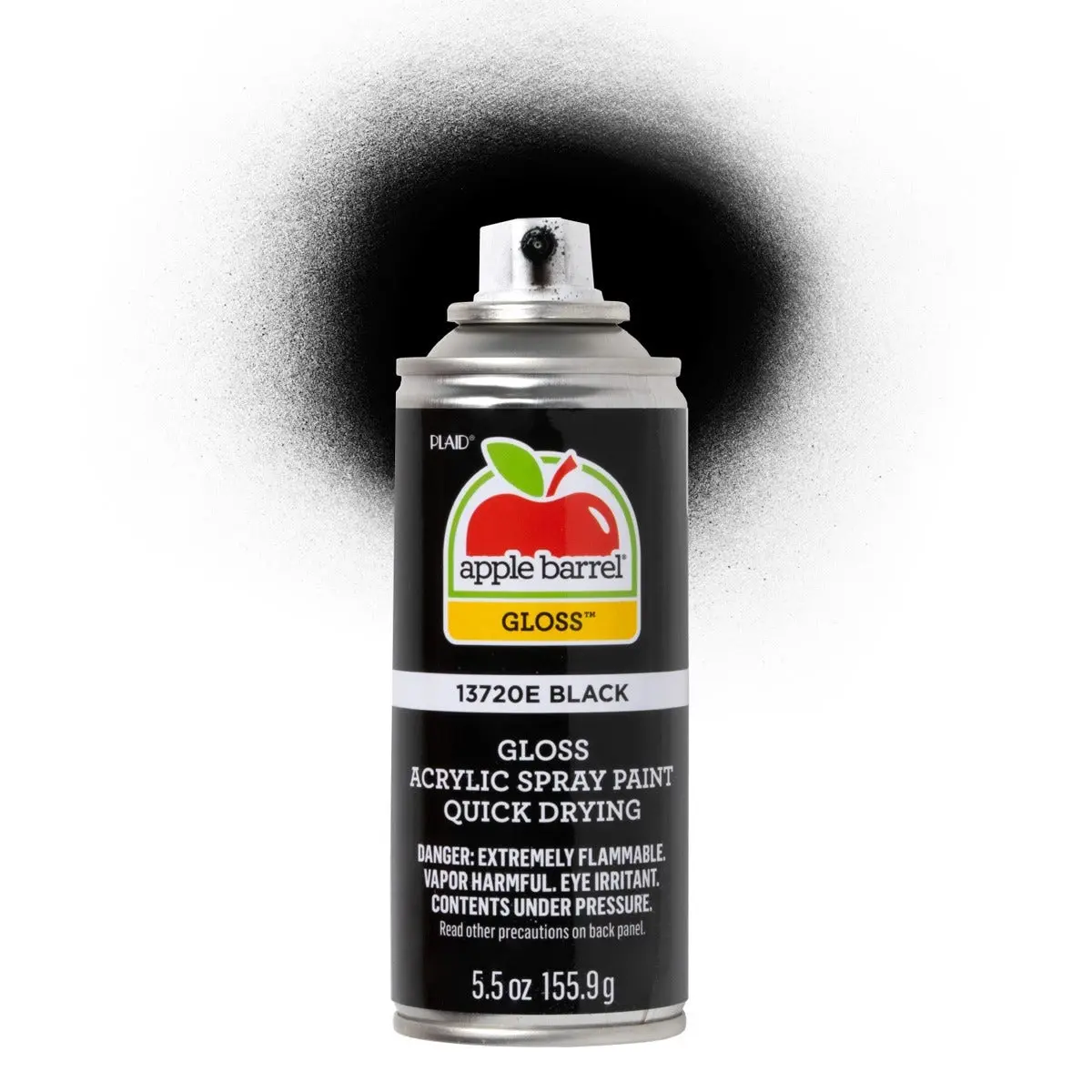 Apple Barrel Gloss Acrylic Spray Paint – Black